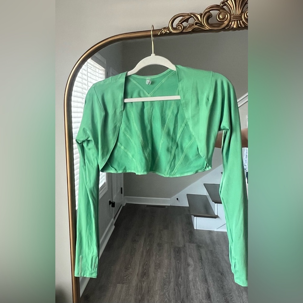 FP Movement by Free People Vibrant Green Crop Top
